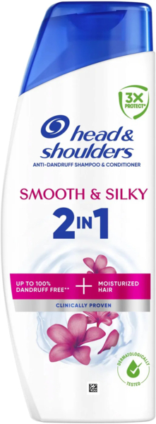 

Шампунь и бальзам-ополаскиватель Head & Shoulders Гладенькое и шелковистое 400 мл