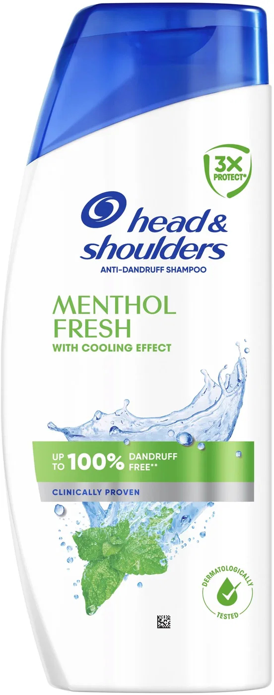 Шампунь проти лупи Head & Shoulders Свіжість ментолу 625 млфото1