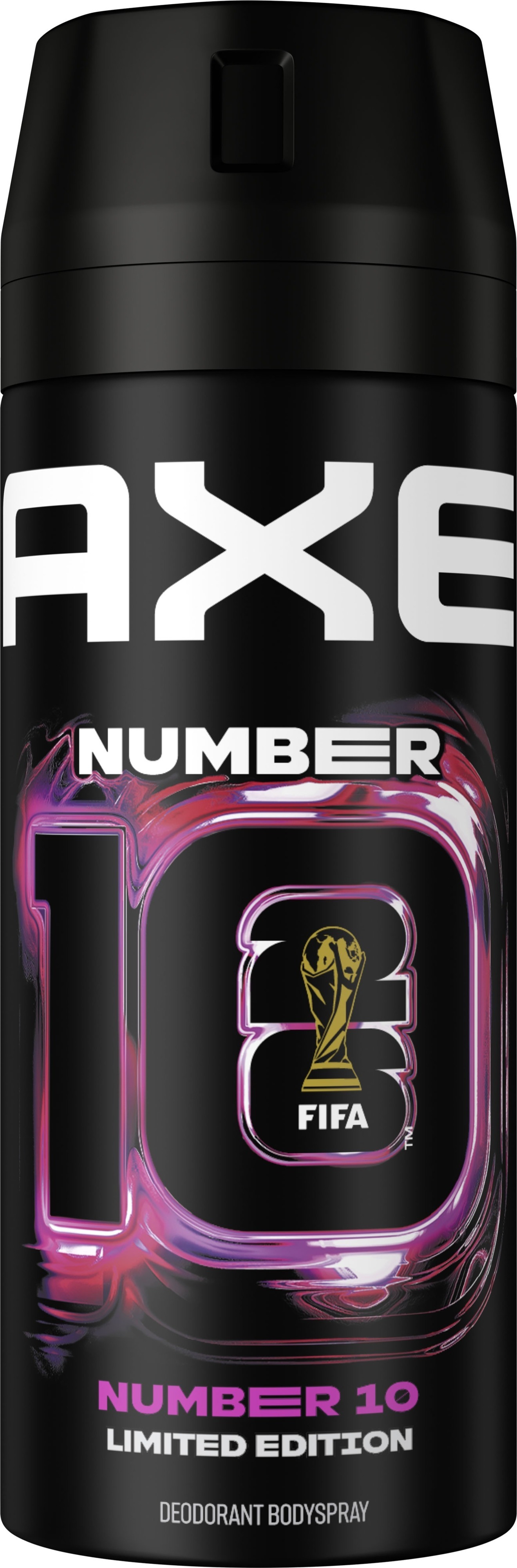 Дезодорант-аэрозоль Axe Number 10 FIFA 150 мл фото 1
