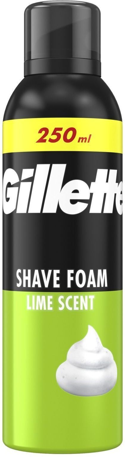 Пена для бритья Gillette Classic Аромат лайма 250 мл фото 1