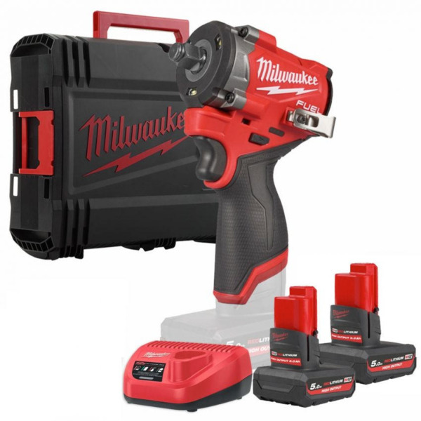 

Гайковерт ударный аккумуляторный Milwaukee M12 FCIWF12G3-502X 12В АКБ 2х5А·час (4933493455)
