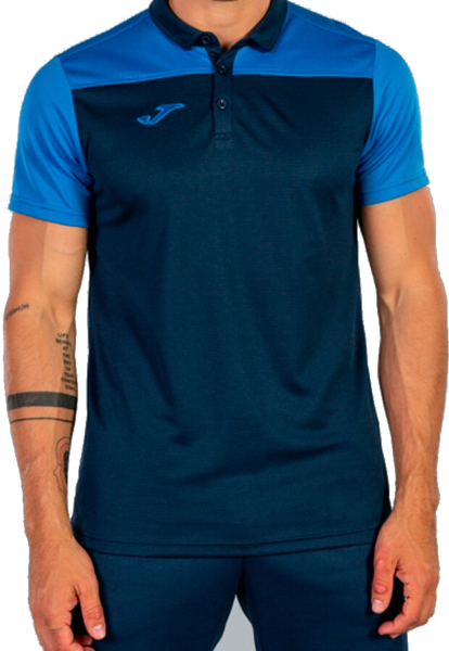 Поло мужское JOMA Hobby II 101371.337 S темно-синее