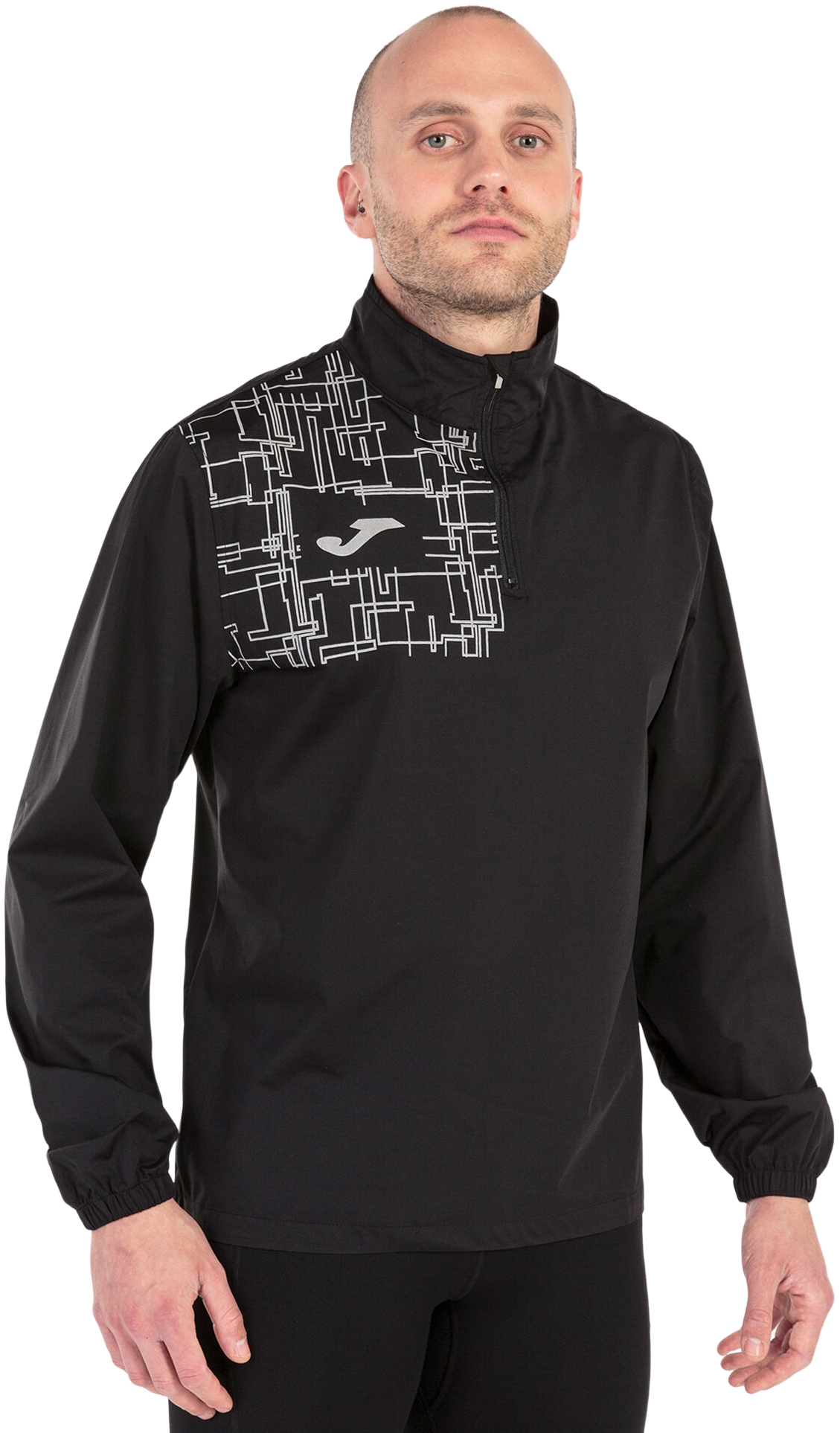Кофта спортивна чоловіча JOMA Elite VIII 102234.100 XL чорнафото1