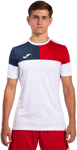 

Футболка мужская JOMA Crew V 103084.206 S белая