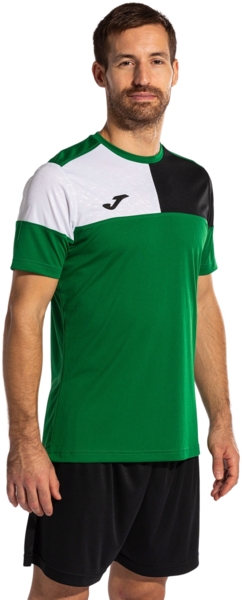 

Футболка мужская JOMA Crew V 103084.451 S зеленая