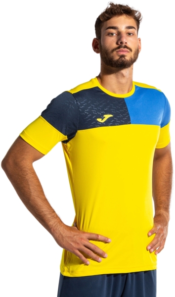 

Футболка мужская JOMA Crew V 103084.907 S желтая