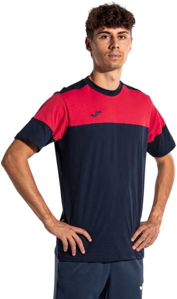 

Футболка мужская JOMA Crew V 103296.336 S темно-синяя