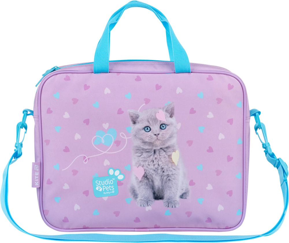 Шкільна текстильна сумка Kite Studio Pets SP26-589фото1