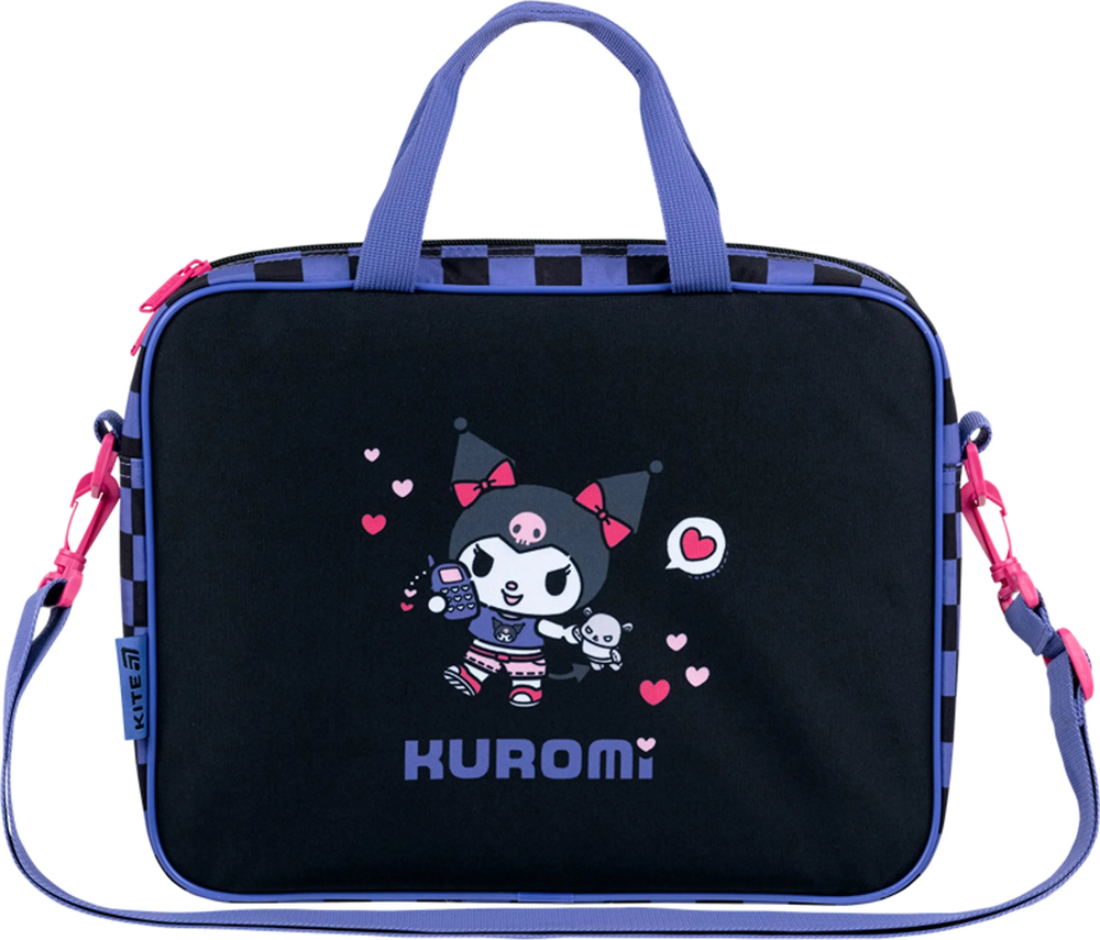 Шкільна текстильна сумка Kite Kuromi HK26-589-1фото1