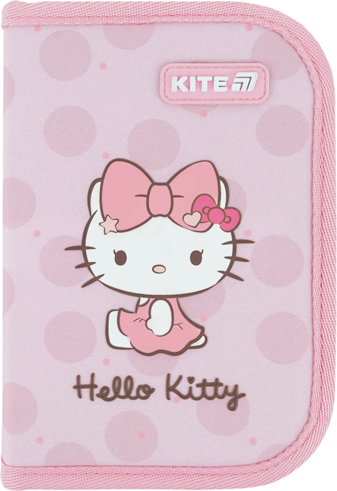 Пенал без наповнення Kite Hello Kitty HK26-621-1 1 відділення 1 відворотфото1
