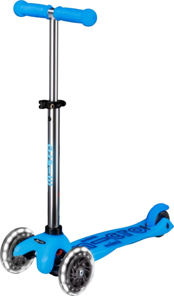 

Самокат Micro серии Mini Deluxe Glow LED – Арктический Синий (MMD215)