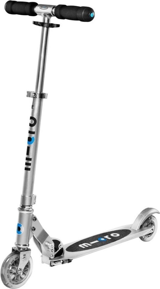 Самокат Micro серії Sprite – Матовий Сріблястий (до 100 kg, двоколісний)фото1