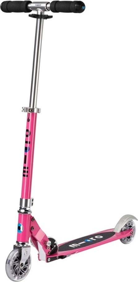 Самокат Micro серії Sprite – Рожевий (до 100 kg, двоколісний)фото1