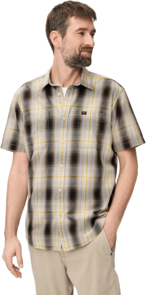 Сорочка чоловіча Camel Active Shirts 1/2 sleeves 409252-7S52-64 L жовтафото