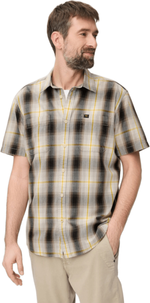 Сорочка чоловіча Camel Active Shirts 1/2 sleeves 409252-7S52-64 2XL жовтафото