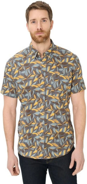 Рубашка мужская Camel Active Shirts 1/2 sleeves 409274-7S74-64 2XL синяя фото 
