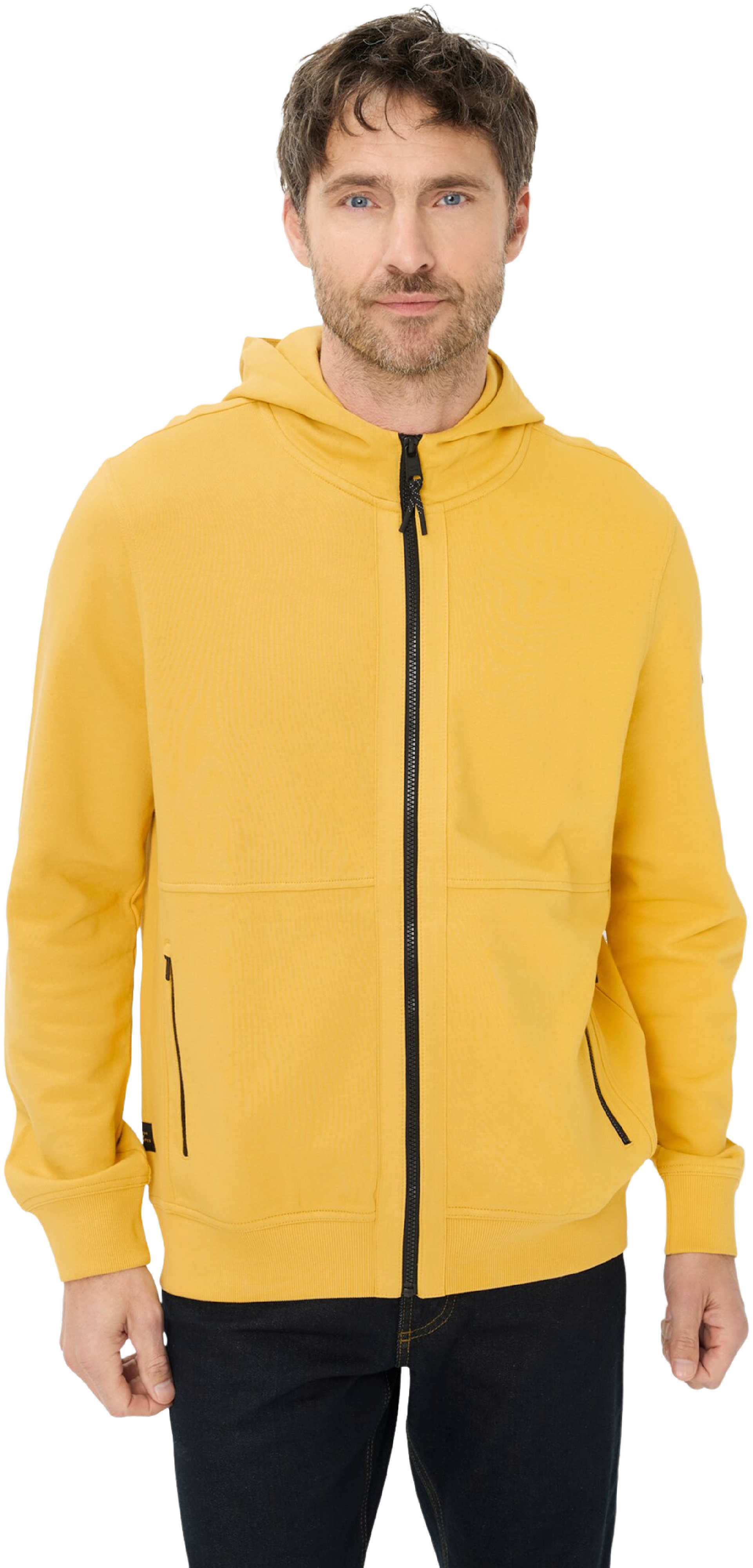 Толстовка чоловіча Camel Active Sweatjackets 409406-7W52-64 L білафото1