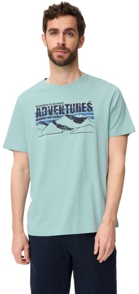 Футболка чоловіча Camel Active T-shirts 1/2 sleeves 409700-7T02-32 M блактинафото