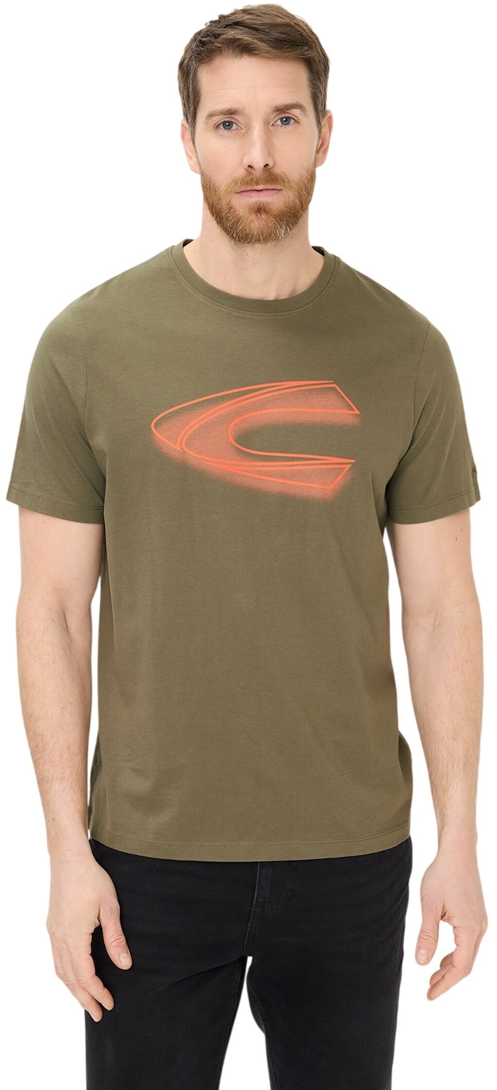 Футболка чоловіча Camel Active T-shirts 1/2 sleeves 409700-7T02-35 2XL коричневафото1