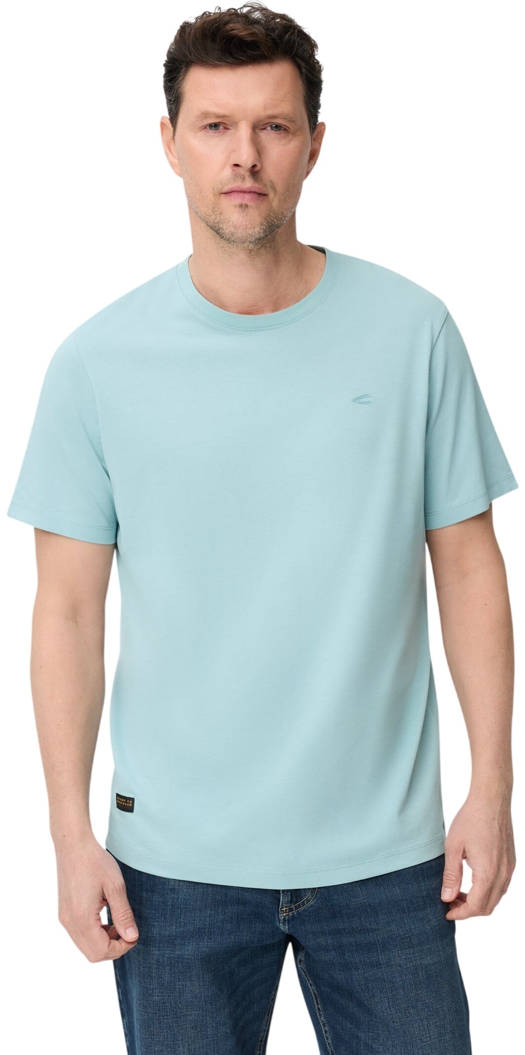 Футболка чоловіча Camel Active T-shirts 1/2 sleeves 409700-7T07-32 2XL блакитнафото1