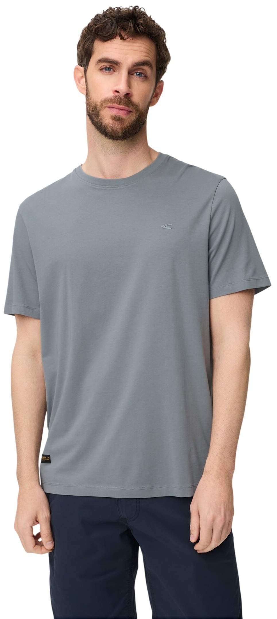 Футболка чоловіча Camel Active T-shirts 1/2 sleeves 409700-7T07-45 2XL сірафото1