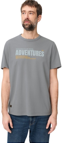 Футболка чоловіча Camel Active T-shirts 1/2 sleeves 409700-7T27-45 M сірафото