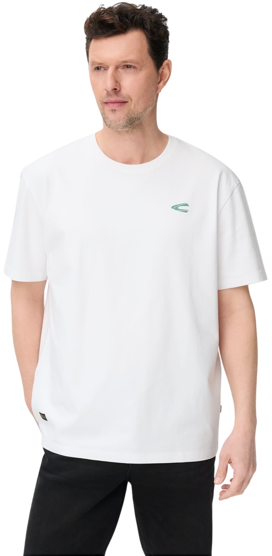 Футболка чоловіча Camel Active T-shirts 1/2 sleeves 409700-7T31-01 XL білафото1