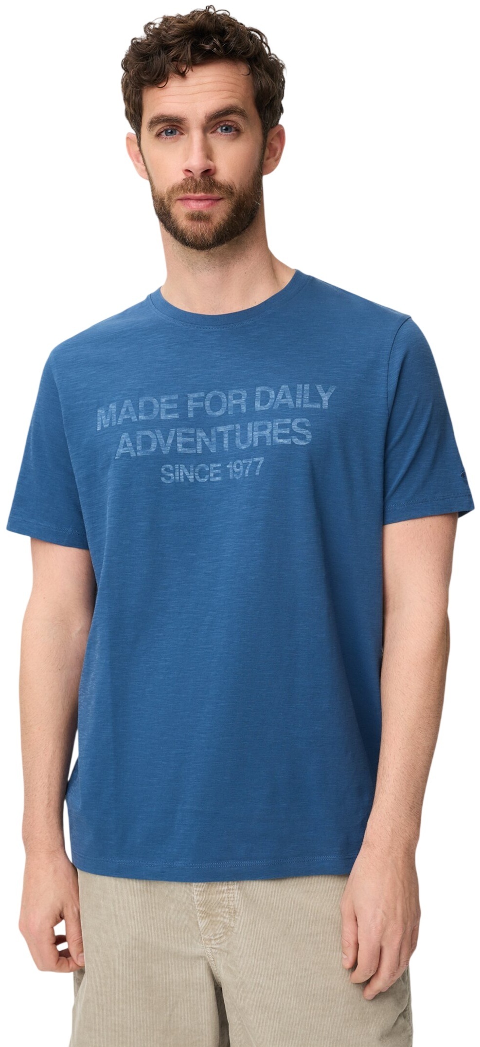 Футболка чоловіча Camel Active T-shirts 1/2 sleeves 409700-7T54-44 3XL темно-синяфото1