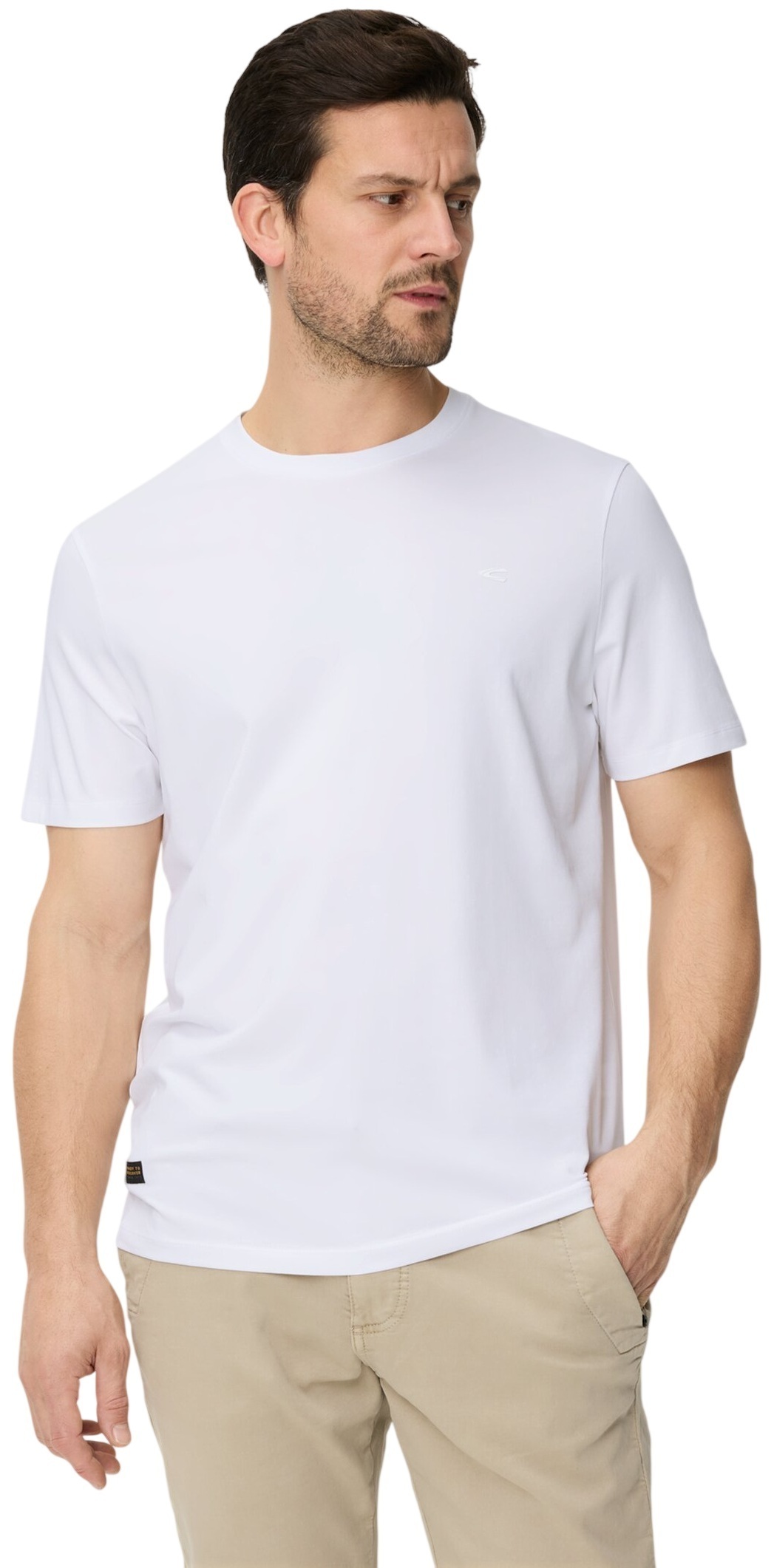 Футболка чоловіча Camel Active T-shirts 1/2 sleeves 409700-9T87-01 XL білафото1