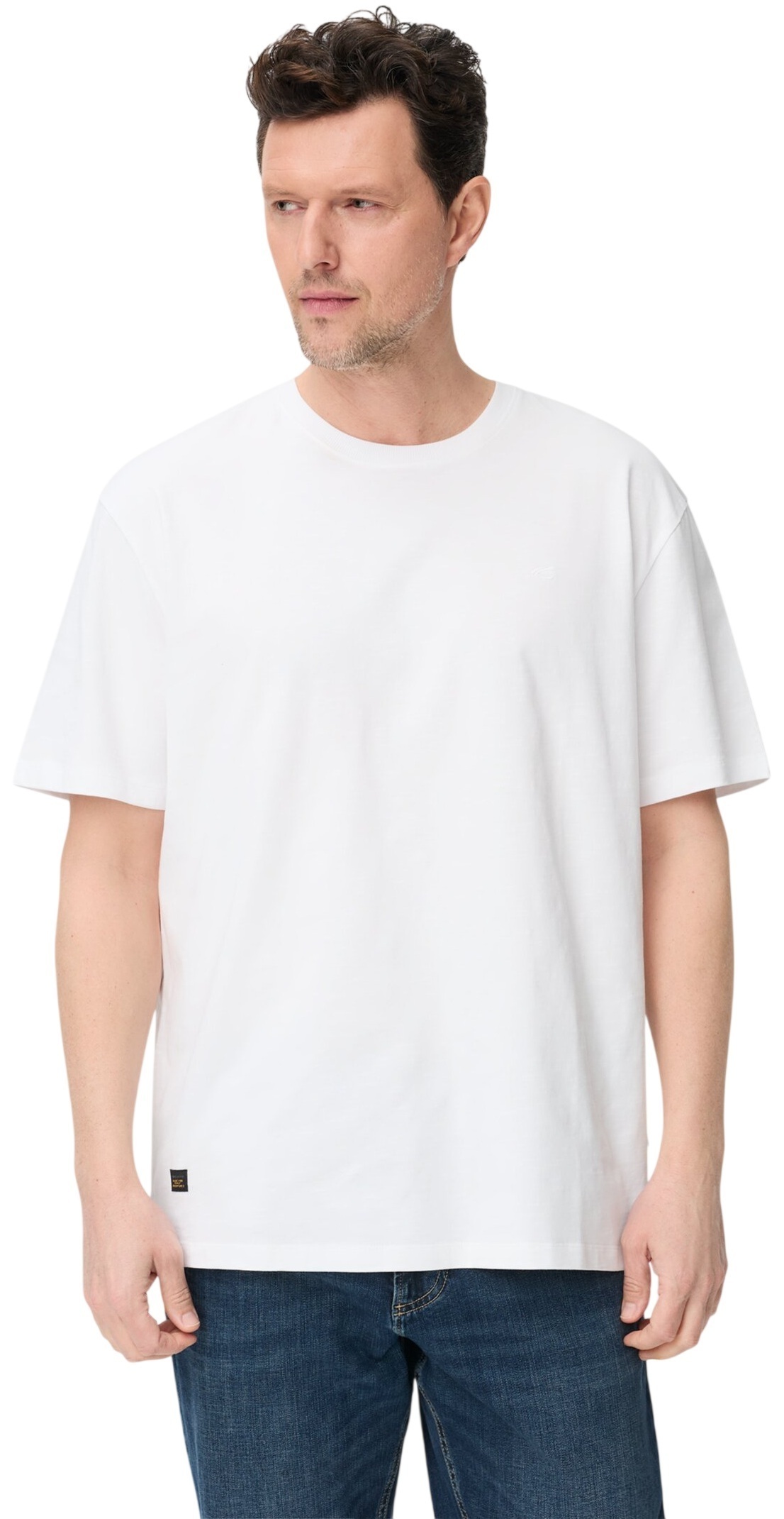 Футболка чоловіча Camel Active T-shirts 1/2 sleeves 409700-7T30-01 M білафото1