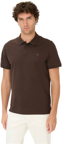 Поло чоловіче Camel Active Polos 1/2 sleeves 409920-7P01-28 2XL коричневефото
