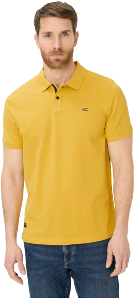 Поло чоловіче Camel Active Polos 1/2 sleeves 409920-7P01-64 M жовтефото