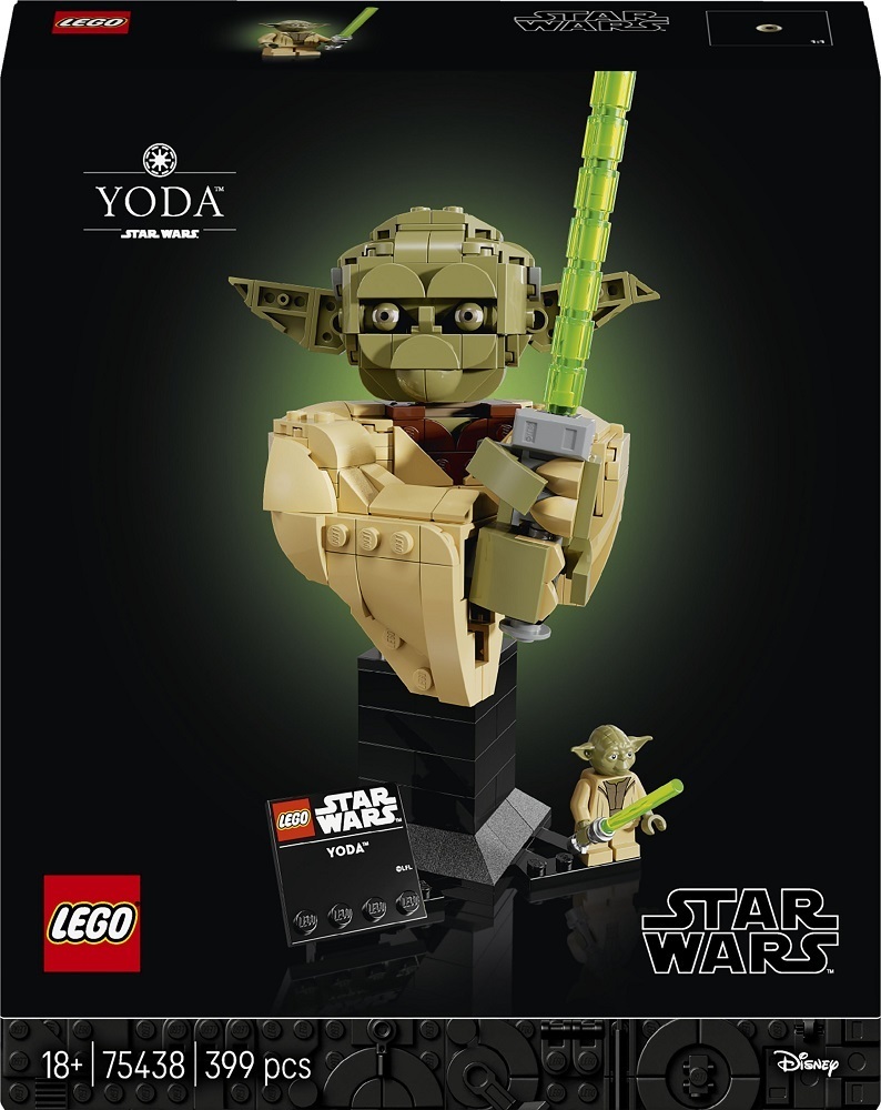 LEGO 75438 Star Wars Бюст Йоды фото 1