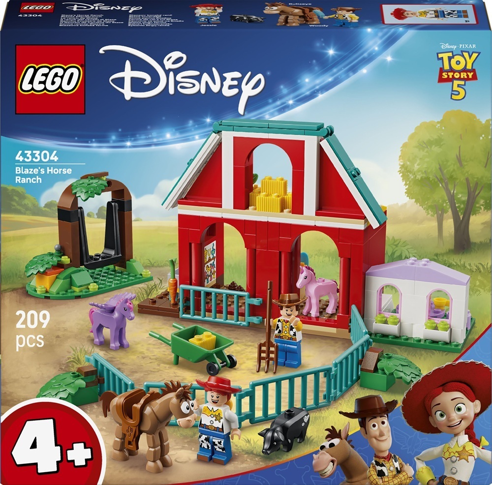 LEGO 43304 Disney Pixar Ранчо коней Блейза фото1
