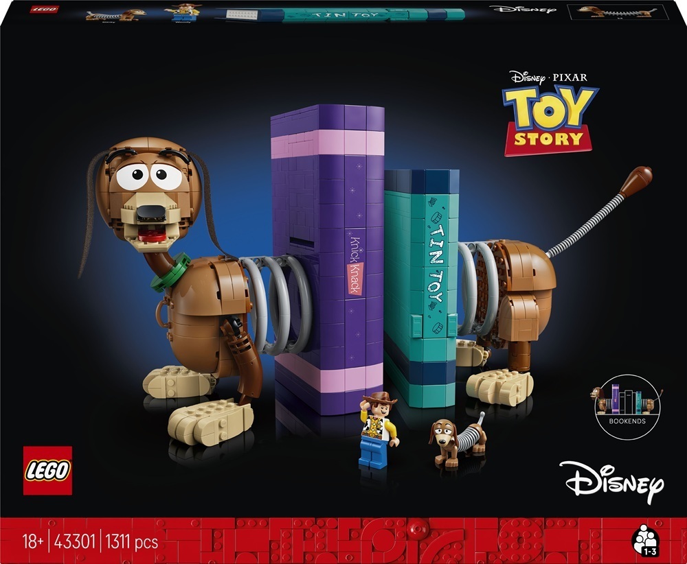 LEGO 43301 Книжные подставки Собачка Слинки из История игрушек фото1