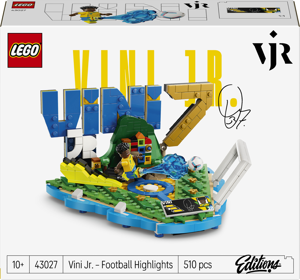 LEGO 43027 Editions Football Винисиус Жуниор – лучшие моменты футбольных матчей фото 1