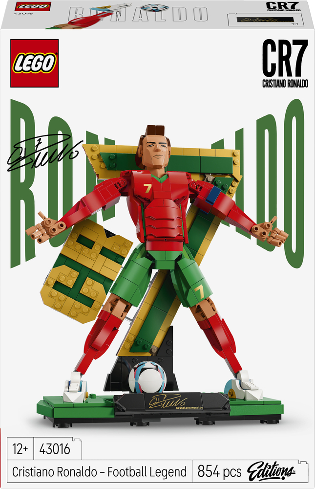 LEGO 43016 Editions Football Криштиану Роналду – легенда футбола фото 1