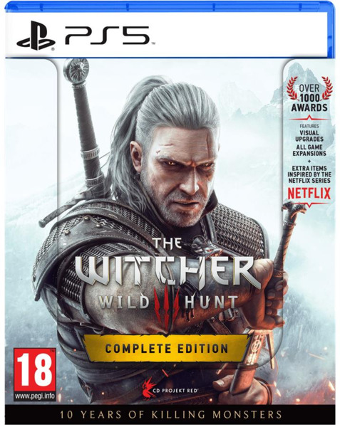 

Игра The Witcher 3: Wild Hunt Complete Edition + 10th Anniversary Steelbook (PS5)