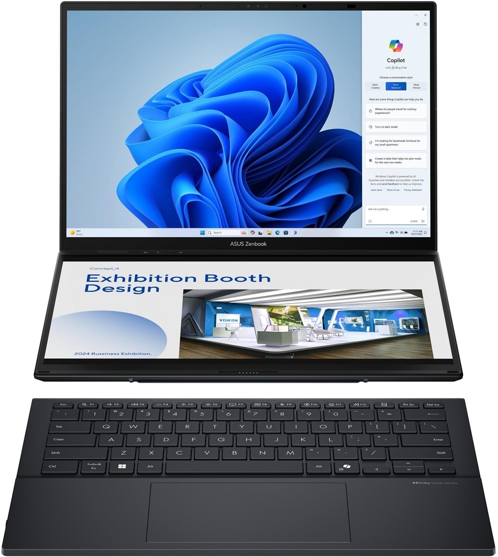 Ноутбук ASUS Zenbook Duo UX8406CA-QL046W (90NB14X1-M001N0) фото 1