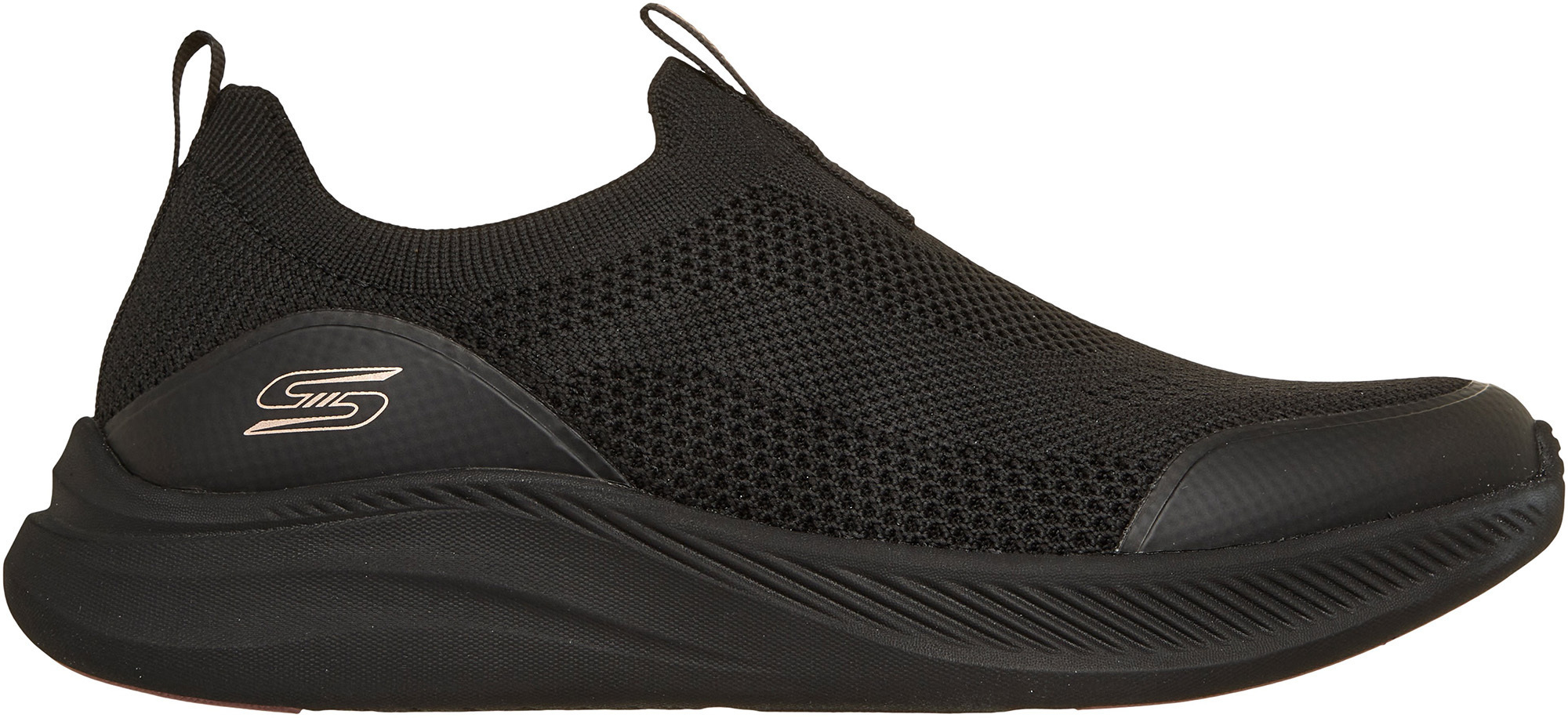 Слипоны женские Skechers Bobs Moda Flex 117734 BBK 36 (6 US) черные фото 1