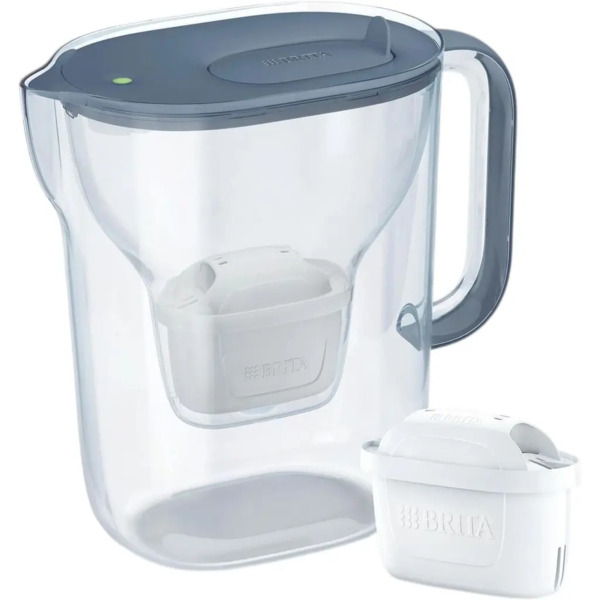 Фильтр-кувшин Brita Style Essential XL Mxpro 3.6л (2.3л очищенной воды) с картриджем, голубой (1058043)