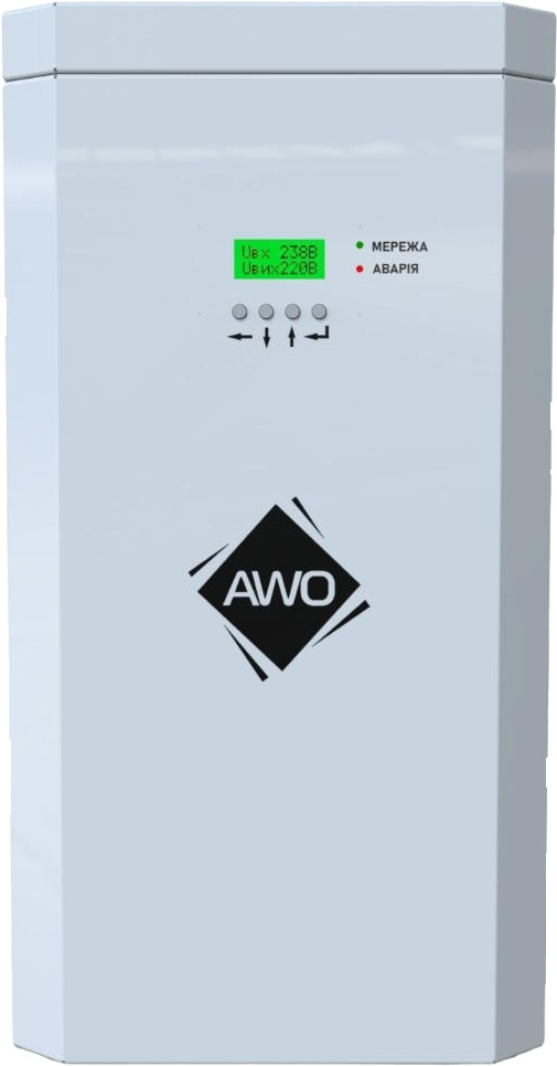 Стабилизатор напряжения AWATTOM New Silver - 5.5кВт, 1ф (NEWSILVER-5.5KWT) фото 1