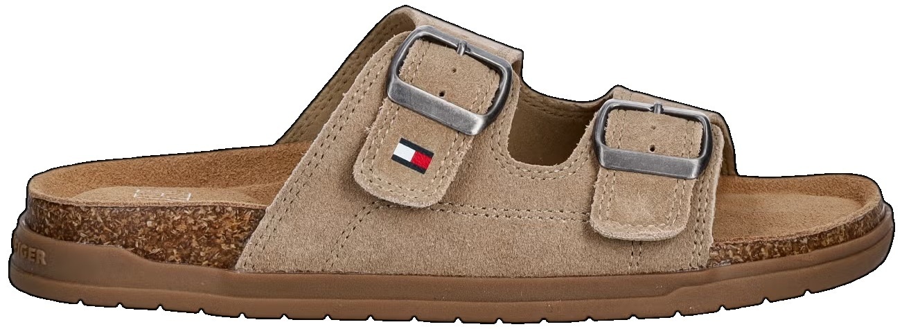 Шльопанці Tommy Hilfiger Sandal Sand T3X2-34396-1899503 41 коричневіфото1