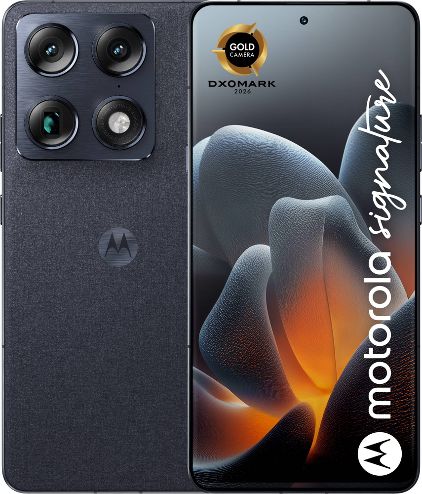 Смартфон Motorola Signature 16/512Gb Carbon (PBAB0045RO)фото1