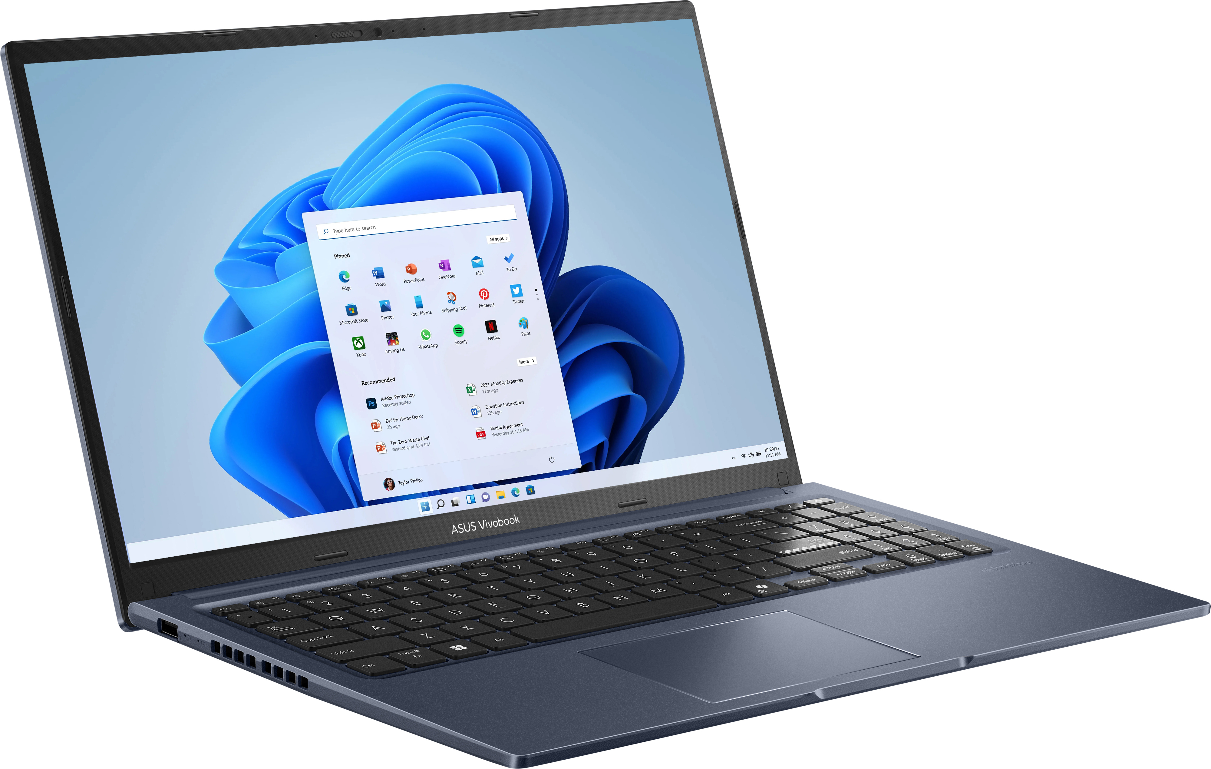 Ноутбук ASUS Vivobook 15 (M1502) M1502NAQ-BQ027W Quiet Blue (90NB1841-M002M0) фото1
