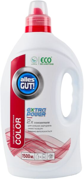 ECO Жидкое средство для стирки Alles GUT! Color 1500 мл