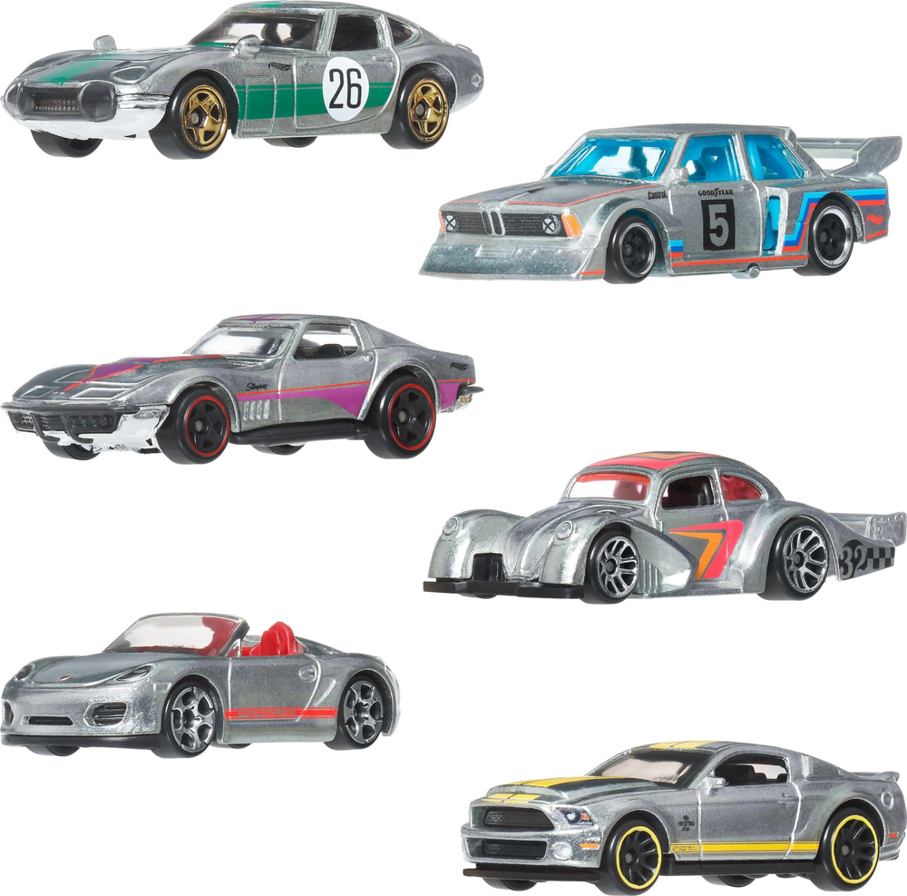 Тематический набор машинок Zamac Hot Wheels (JLB26) фото1