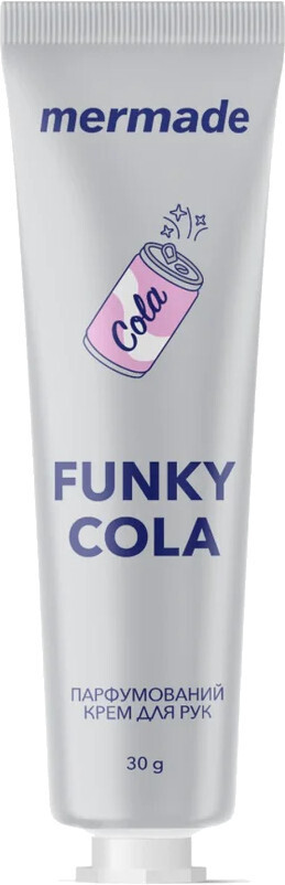 Лимитированный крем для рук Mermade Funky Cola 30 г фото 1