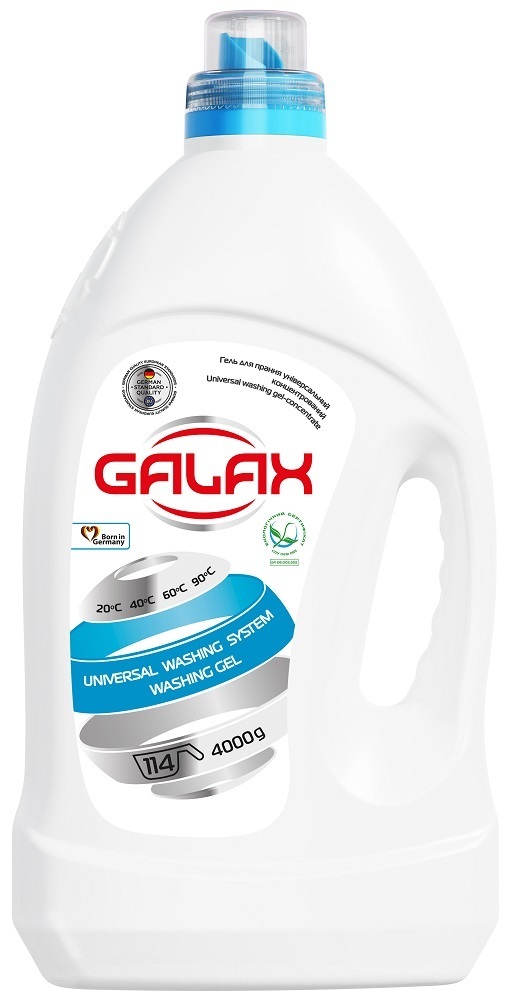 Гель для стирки Galax универсальный концетрированный 4 кг фото 1