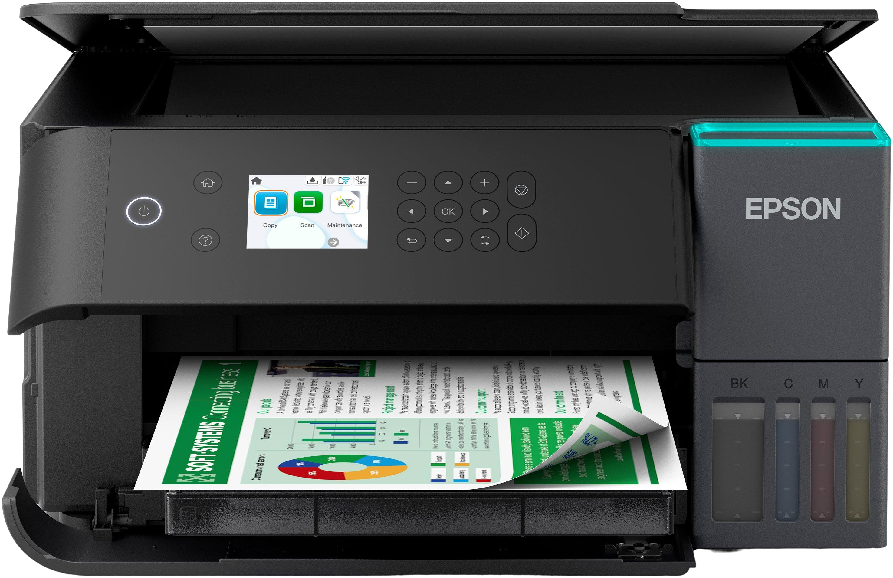 БФП струменевий Epson EcoTank L6360 з Wi-Fi (C11CL42402)фото1